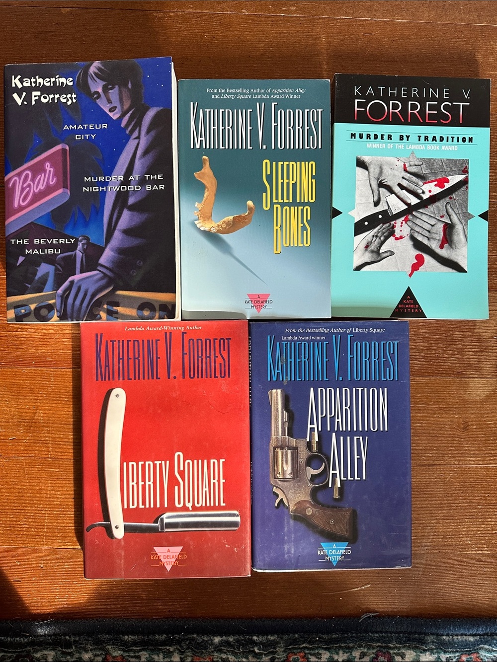 Katherine V Forrest Book Collection - Set of 5 Books